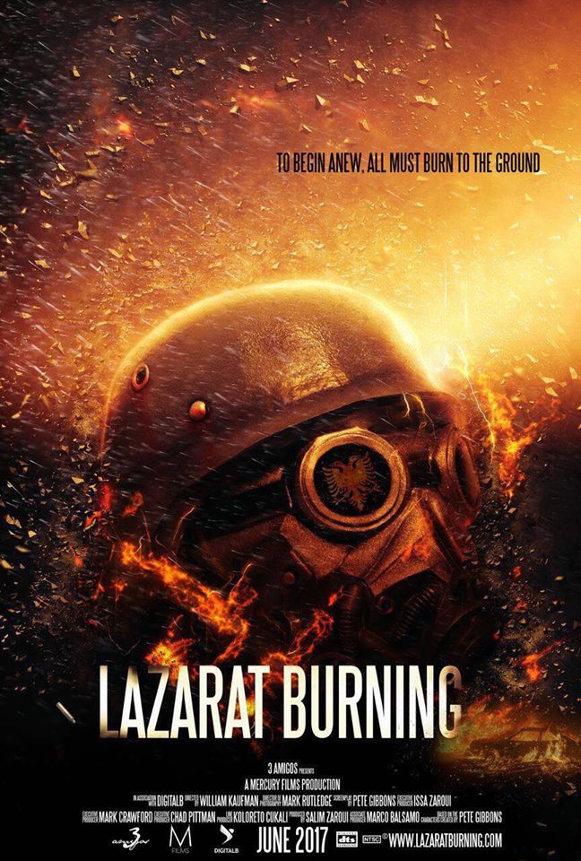 Posteri i filmit 'LAZARAT BURNING'